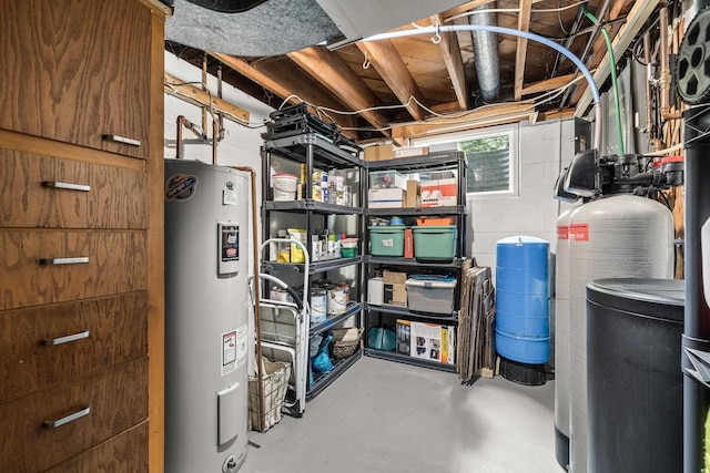 1242 E Edgewood Dr, Appleton, WI 54913 - storage room with water heater