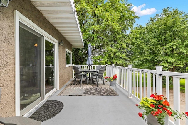 1242 E Edgewood Dr, Appleton, WI 54913 - view of patio / terrace featuring outdoor dining area