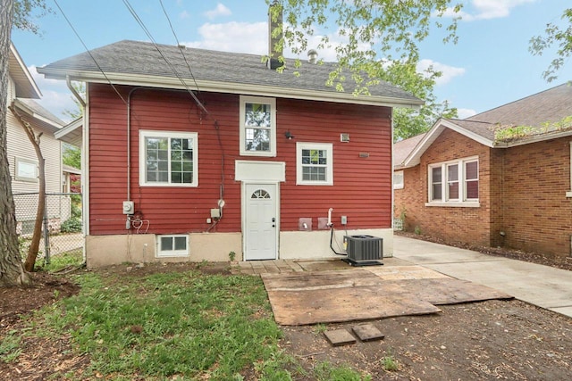 1617 69th St, Kenosha, WI 53143 - back of property with a patio area