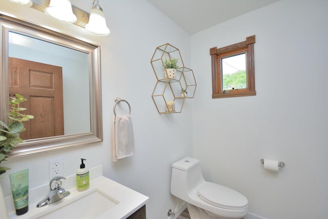 3313 S Delaware Ave, Milwaukee, WI 53207 - half bathroom with vanity and toilet
