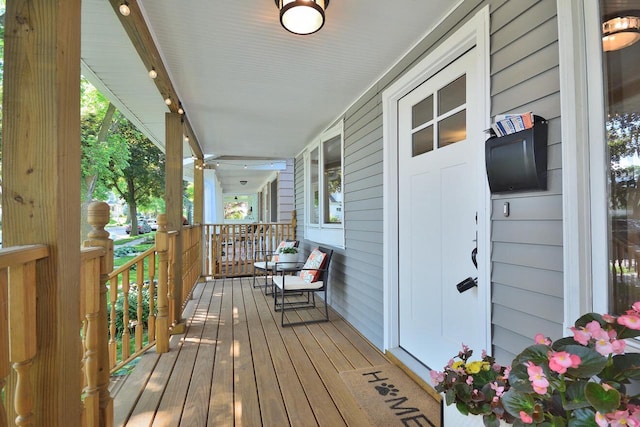 3313 S Delaware Ave, Milwaukee, WI 53207 - view of wooden porch