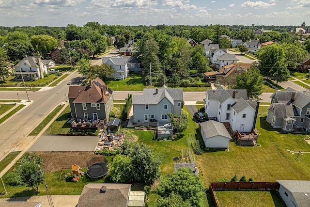 1915 7th St, Monroe, WI 53566 - aerial perspective of suburban area