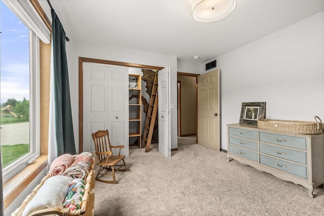 1022 Cortland Ln, Stevens Point, WI 54482 - sitting room featuring light colored carpet