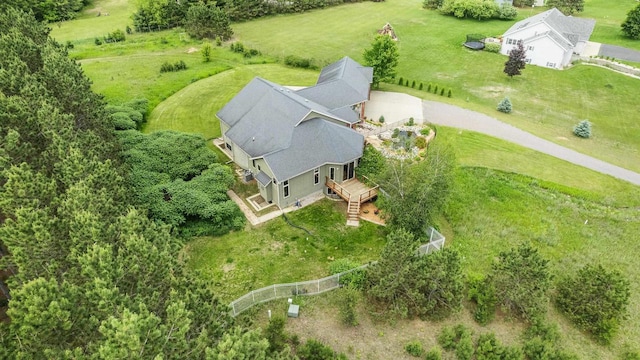 1022 Cortland Ln, Stevens Point, WI 54482 - aerial view of property and surrounding area