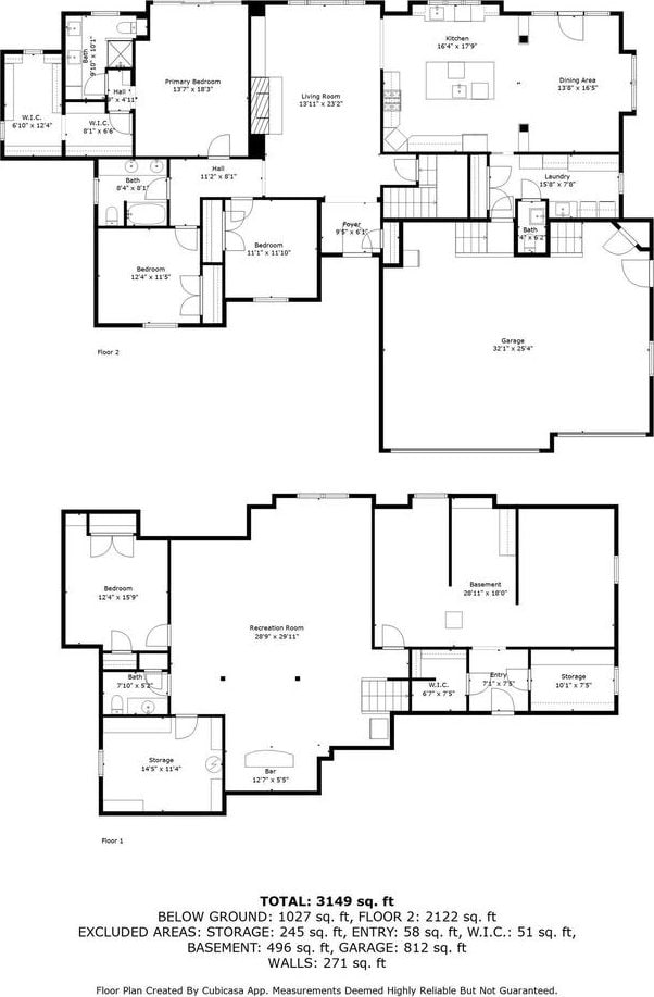 260 S Clay St, De Pere, WI 54115 - view of floor plan / room layout
