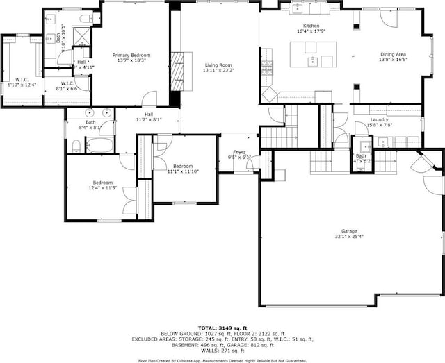 260 S Clay St, De Pere, WI 54115 - view of floor plan / room layout