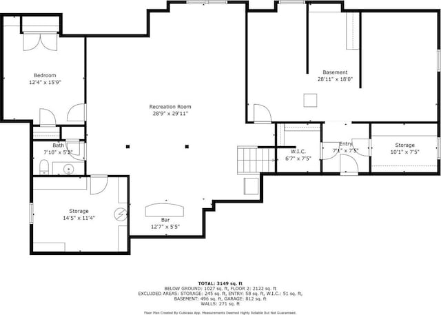 260 S Clay St, De Pere, WI 54115 - view of property floor plan
