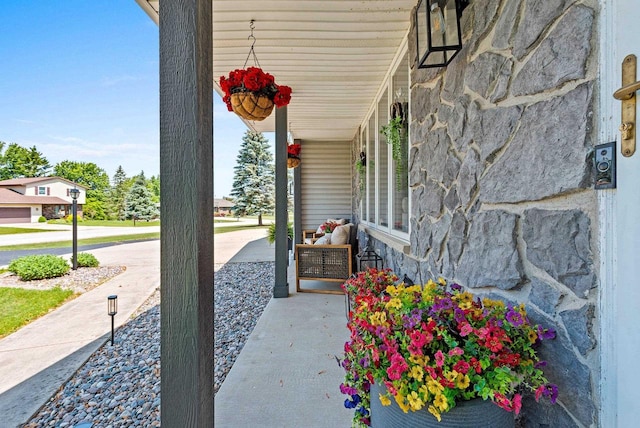 4814 Placid Way, New Franken, WI 54229 - view of covered porch