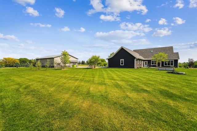 W9336 Lucy Ln, Hortonville, WI 54944 - view of grassy yard