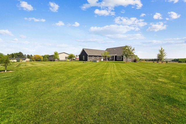 W9336 Lucy Ln, Hortonville, WI 54944 - view of grassy yard
