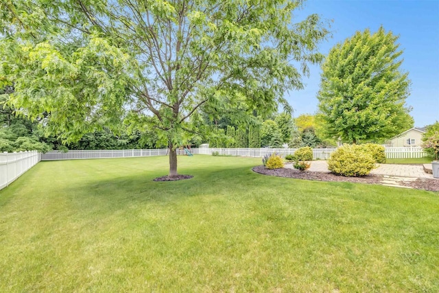 665 Black Earth Dr, De Pere, WI 54115 - view of fenced backyard