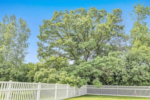 665 Black Earth Dr, De Pere, WI 54115 - view of fenced backyard