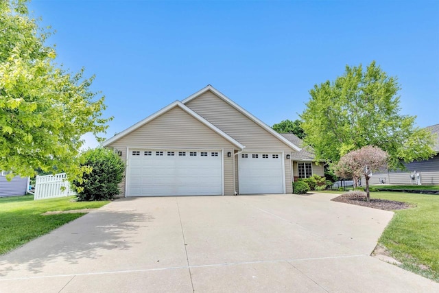 665 Black Earth Dr, De Pere, WI 54115 - ranch-style house featuring driveway and a garage