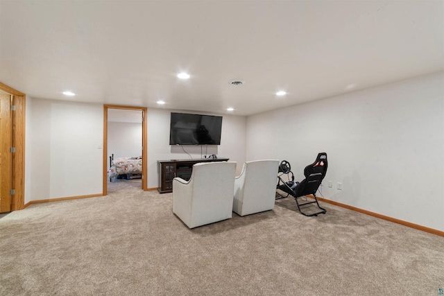 3287 E Old Highway 105, Superior, WI 54880 - living room with light colored carpet and recessed lighting