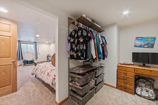 3287 E Old Highway 105, Superior, WI 54880 - carpeted bedroom featuring recessed lighting