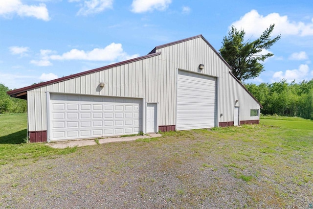 3287 E Old Highway 105, Superior, WI 54880 - view of detached garage