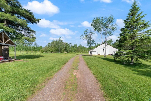 3287 E Old Highway 105, Superior, WI 54880 - view of dirt / gravel road with an outbuilding