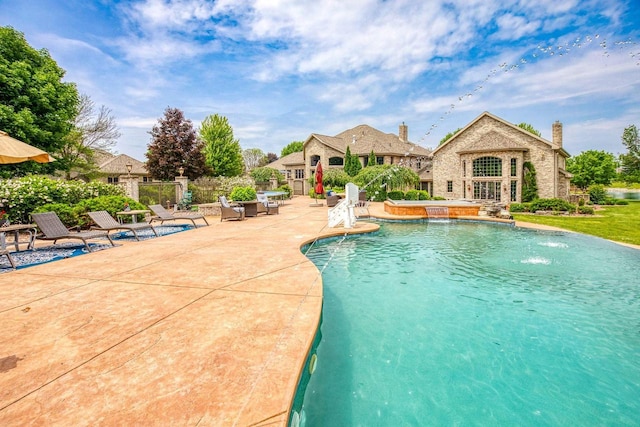 W1977 Center Valley Rd, Kaukauna, WI 54130 - view of pool with a patio