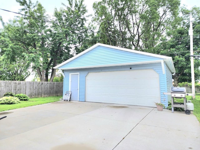 1239 Columbus Ave, Sheboygan, WI 53083 - view of detached garage