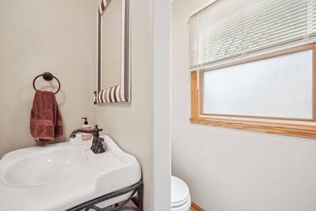 3901 Western Way, Racine, WI 53404 - half bath featuring a sink and toilet