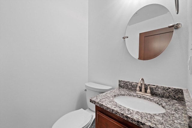 6834 S 35th St, Franklin, WI 53132 - half bath featuring vanity and toilet