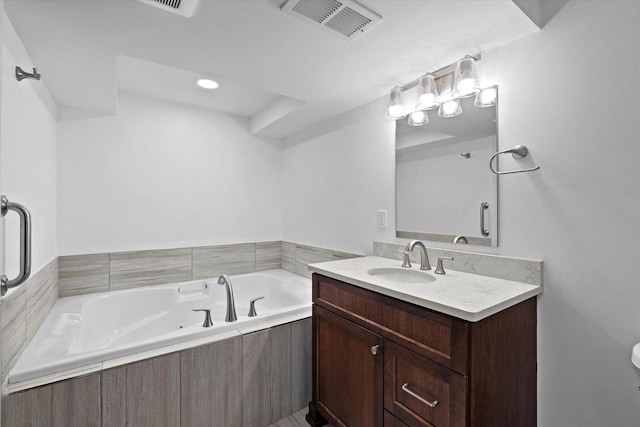6834 S 35th St, Franklin, WI 53132 - full bath featuring vanity and a bath