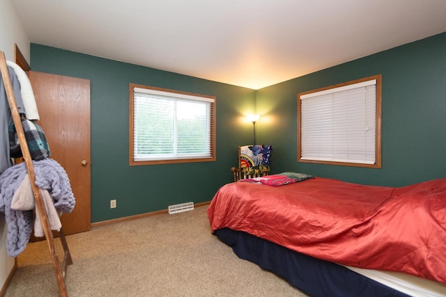 123 Westgate Dr, Iron Ridge, WI 53035 - bedroom featuring carpet and baseboards