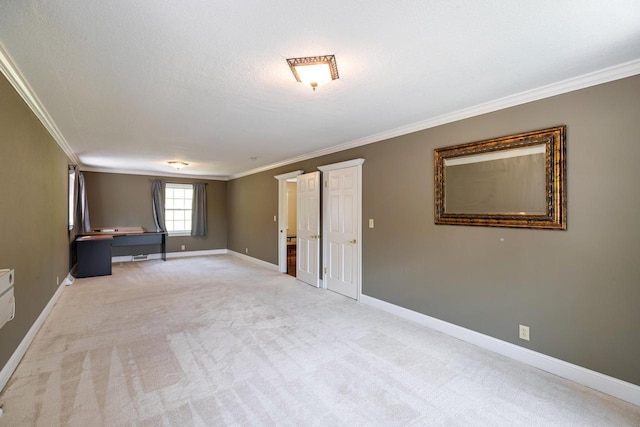 N2194 Valley Rd, La Crosse, WI 54601 - empty room featuring ornamental molding and light colored carpet