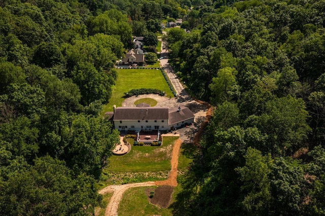 N2194 Valley Rd, La Crosse, WI 54601 - view from above of property featuring a forest