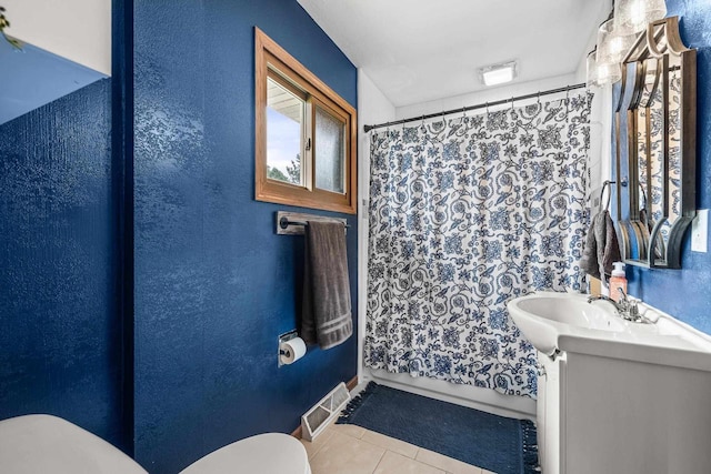 222531 Azalea Rd, Wausau, WI 54401 - bathroom with vanity and tile patterned floors