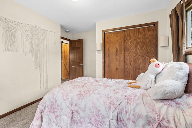 222531 Azalea Rd, Wausau, WI 54401 - carpeted bedroom featuring a closet and baseboards
