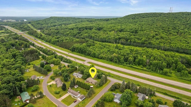 222531 Azalea Rd, Wausau, WI 54401 - bird's eye view of a heavily wooded area and a major roadway