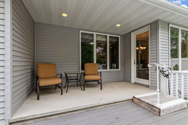 2506 Waterford Ct, Neenah, WI 54956 - view of deck