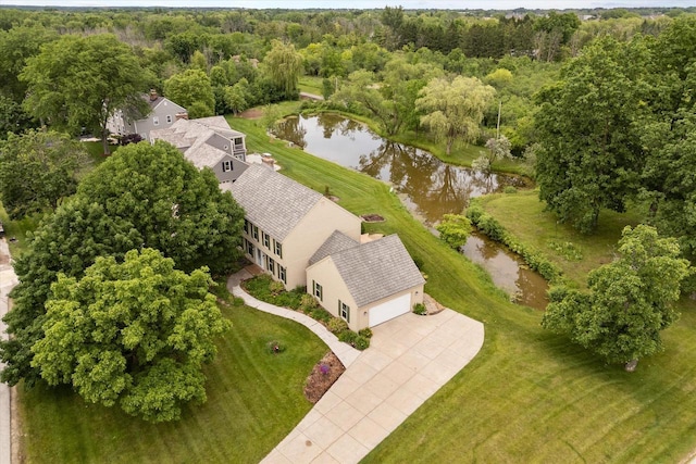 10800 N Norway Dr, Mequon, WI 53092 - bird's eye view of a large body of water and a forest