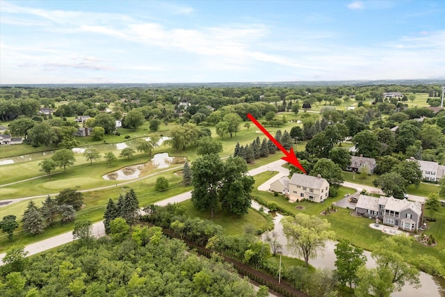 10800 N Norway Dr, Mequon, WI 53092 - drone / aerial view of a large body of water and a tree filled landscape