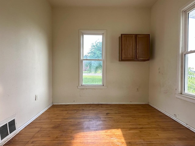 N133 Bartell St, Stephenson, MI 49887 - unfurnished room with light wood-type flooring and baseboards