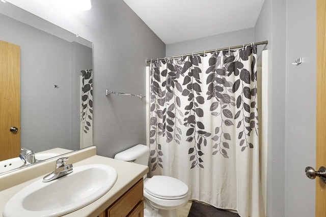 W5355 Linden Hill Dr, Appleton, WI 54915 - full bathroom featuring vanity and curtained shower