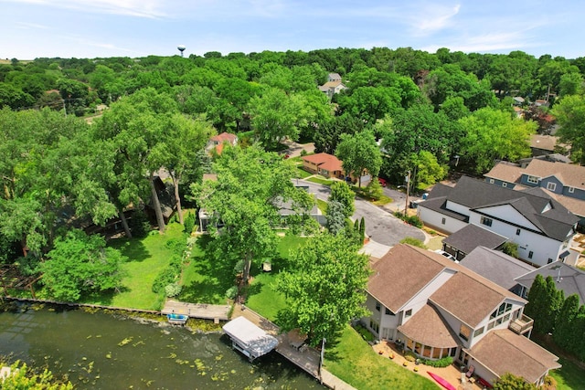 2830 Tomahawk Ct, Middleton, WI 53562 - aerial view of residential area with a large body of water