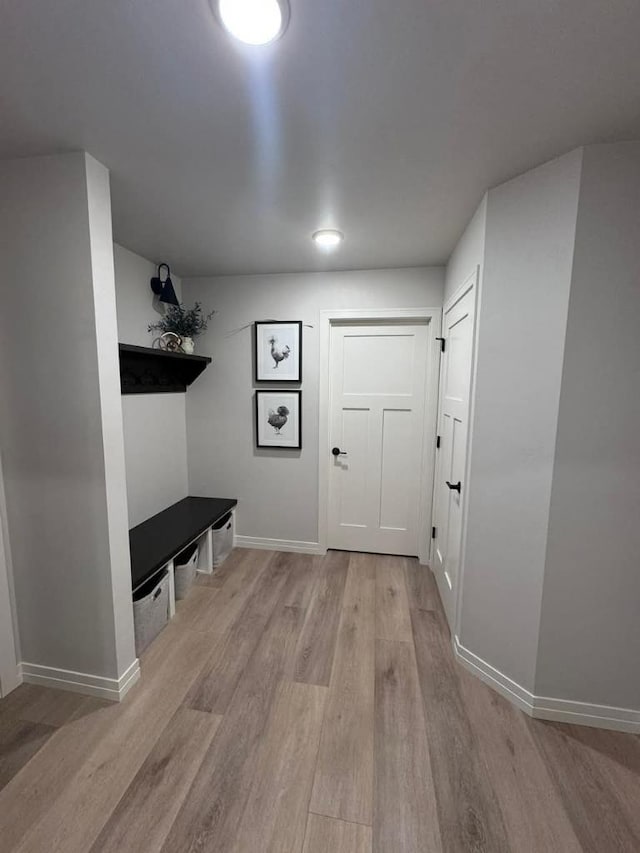 117 Cortland Ave, Casco, WI 54205 - mudroom with wood finished floors and baseboards
