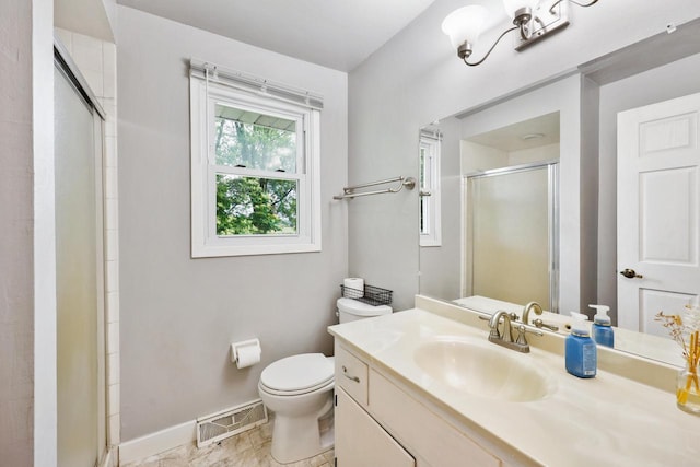 W365N7134 Mcmahon Rd, Oconomowoc, WI 53066 - bathroom featuring a shower stall and vanity