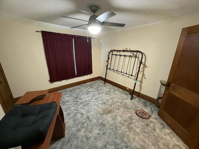 810 10th St, Monroe, WI 53566 - bedroom featuring carpet and a ceiling fan