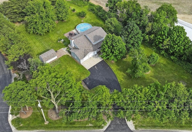 32665 Academy Rd, Burlington, WI 53105 - bird's eye view