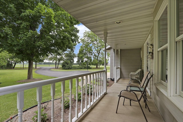 32665 Academy Rd, Burlington, WI 53105 - view of covered porch