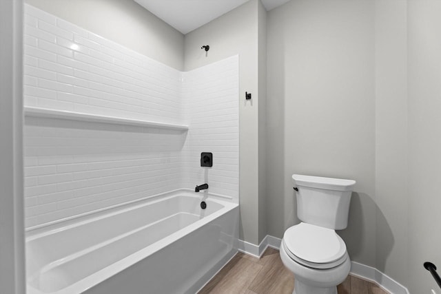 N65W34963 Baltic Pass, Oconomowoc, WI 53066 - bathroom with wood finished floors and shower / tub combination