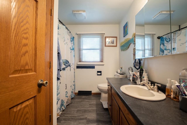 1116 Lagrange Ave, Tomah, WI 54660 - bathroom with vanity and a shower with curtain