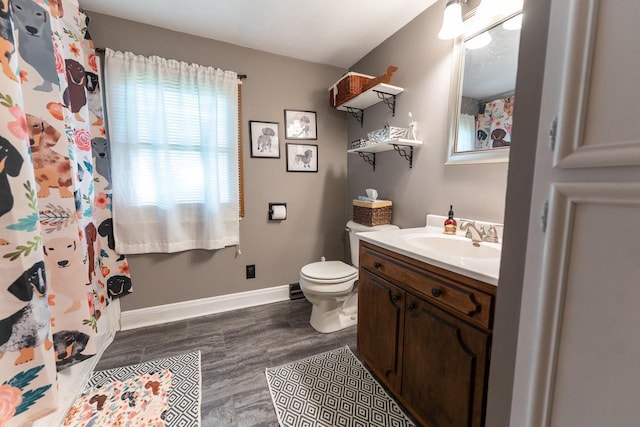 1116 Lagrange Ave, Tomah, WI 54660 - bathroom with vanity and wood finished floors