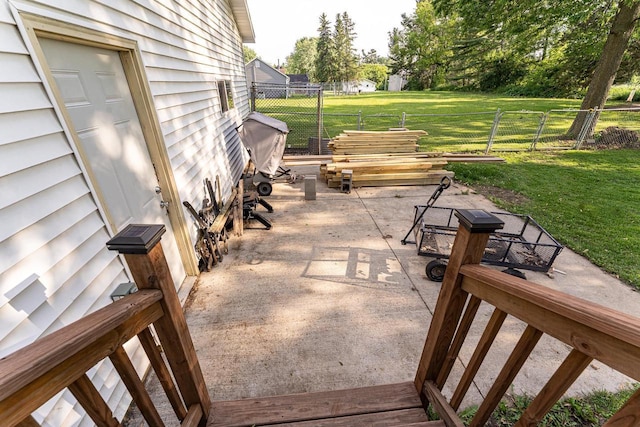 1116 Lagrange Ave, Tomah, WI 54660 - view of patio / terrace