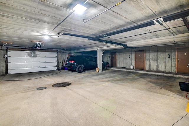 1140 E Dayton St Unit 205, Madison, WI 53703 - parking deck with a garage door opener