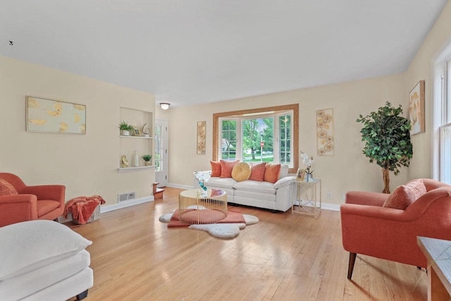 5463 N Lydell Ave, Glendale, WI 53217 - living area with wood finished floors and baseboards