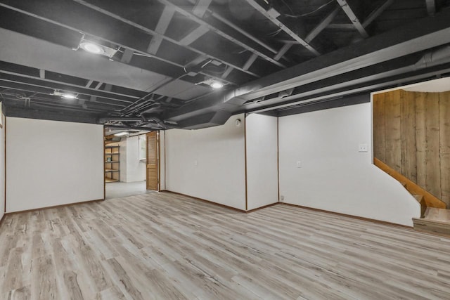 5463 N Lydell Ave, Glendale, WI 53217 - finished below grade area with wood finished floors